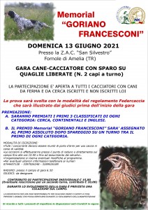 Memorial Francesconi 2021
