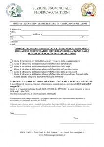 Modello interesse corsi FIDC 2021 immagine